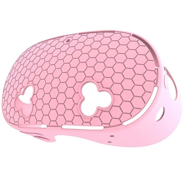 Meta Quest 3S VR Headset Siliconen Hoesje - Roze