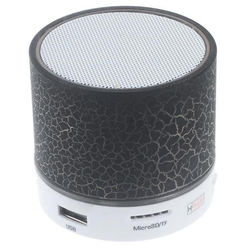 Belastingbetaler juni Laatste Mini Bluetooth Speaker met Microfoon & LED Licht A9