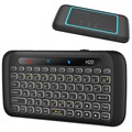 Mini Combo Draadloze Toetsenbord & Touchpad H20 - Zwart