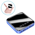 Mini Powerbank 10000mAh - 2x USB - Blauw