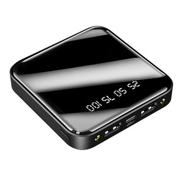 Mini Power Bank 20000mAh - 2x USB - Zwart