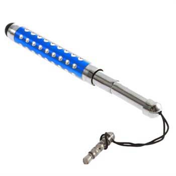 Mini Telescopic Capacitive Stylus - Donkerblauw