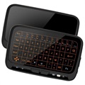 Mini Draadloze Toetsenbord & Touchpad H18+ - 2.4GHz - Zwart