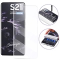 Mocolo UV Samsung Galaxy S21 Ultra 5G Glazen Screenprotector - Doorzichtig