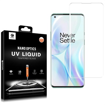 Mocolo UV OnePlus 8 Pro Glazen Screenprotector - Doorzichtig