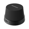 Momax 1-Vibe Go BS6 magnetische mini Bluetooth-luidspreker en telefoonstandaard - zwart