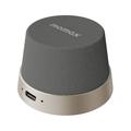 Momax 1-Vibe Go BS6 magnetische mini Bluetooth-luidspreker en telefoonstandaard - Titaan Goud