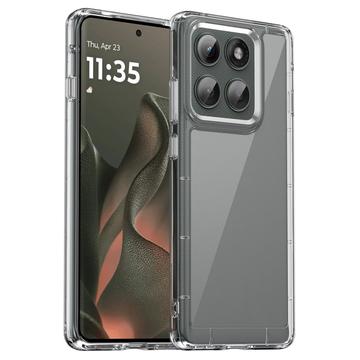 Motorola Edge (2025) Anti-Shock Hybride Hoesje - Doorzichtig