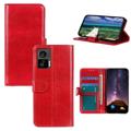 Motorola Edge 30 Neo Portemonnee Hoesje met Magneetsluiting - Rood