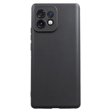 Motorola Edge 40 Pro/Moto X40 Anti-Vingerafdruk Mat TPU Hoesje - Zwart