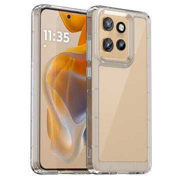 Motorola Edge 50 Neo/Moto S50 Anti-Shock Hybride Hoesje - Doorzichtig