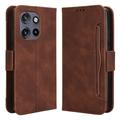 Motorola Edge 50 Neo, Moto S50 kaarthouder portemonnee hoesje - Bruin
