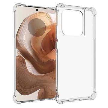 Motorola Edge 50 Ultra/Moto X50 Ultra Schokbestendig TPU Hoesje - Doorzichtig