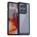 Motorola Edge 60 Pro Anti-Shock Hybride Hoesje - Zwart