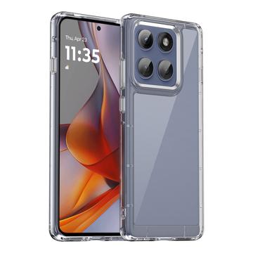 Motorola Edge 60 Pro Anti-Shock Hybride Hoesje - Doorzichtig