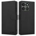 Motorola Edge 60 Pro Tech-Protect Portemonnee Hoesje Met Magneet & Standaard - Zwart