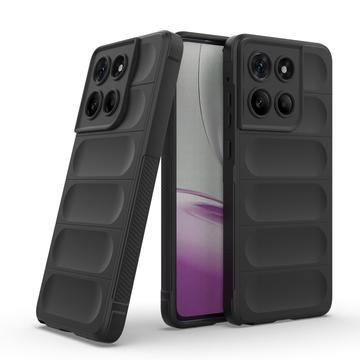 Motorola Edge 60 Stylus Rugged TPU Hoesje - Zwart