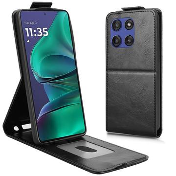 Motorola Edge 60 Stylus Verticale Flip Hoesje met standaard