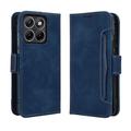 Motorola Edge 70 Fusion/70 Fusion+ kaarthouder portemonnee hoesje - Blauw