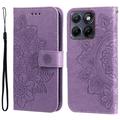 Motorola Edge 70 Fusion/70 Fusion+ Mandala Series Portemonnee-hoesje - Paars