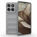 Motorola Edge 70 Rugged TPU Hoesje - Lichtgrijs