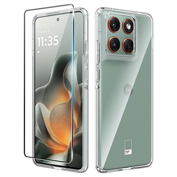 Motorola Edge 70 Saii 2-in-1 TPU Hoesje & Glazen Screenprotector