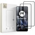 Motorola Edge 70 Tech-Protect Glass Fit+ Glazen Screenprotector - 2 st. - Zwart