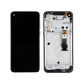 Motorola G8 Power Voorzijde Cover & LCD Display 5D68C16142 - Zwart