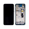 Motorola G8 Power Voorzijde Cover & LCD Display 5D68C16143 - Blauw