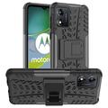 Motorola Moto E13 Antislip Hybride Hoesje met Standaard - Zwart