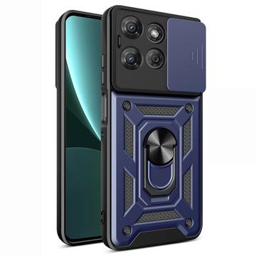 Motorola Moto G Power (2025) Roterende ring hybride hoesje met camera schild