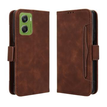 Motorola Moto G06/G06 Power kaarthouder portemonnee hoesje - Bruin
