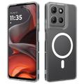 Motorola Moto G15/G15 Power/G17/G17 Power Hybride Hoesje - MagSafe Compatibel - Doorzichtig