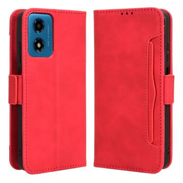 Motorola Moto G24 Power/G04/E14 Cardholder Series Portemonnee Hoesje - Rood