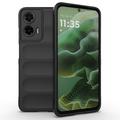 Motorola Moto G35 Rugged TPU Hoesje - Zwart