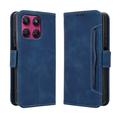 Motorola Moto G37/G37 Power/G47 kaarthouder portemonnee hoesje - Blauw