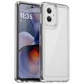 Motorola Moto G55 Anti-Shock Hybride Hoesje - Doorzichtig