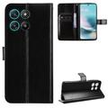 Motorola Moto G67 Power/G57 Power/G57 Portemonnee Hoesje met Standaard - Zwart