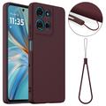 Motorola Moto G75 Liquid Siliconen Hoesje - MagSafe Compatibel