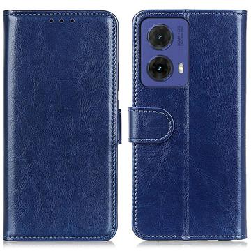 Motorola Moto G85/S50 Neo Portemonnee Hoesje met Magneetsluiting - Blauw
