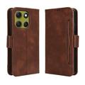 Motorola Moto G86 kaarthouder portemonnee hoesje - Bruin