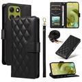 Motorola Moto G86 Luxe Gewatteerd Portemonnee Hoesje