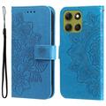 Motorola Moto G86 Mandala Series Portemonnee-hoesje - Blauw