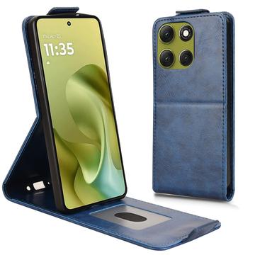 Motorola Moto G86 Power Verticale Flip Hoesje met Standaard