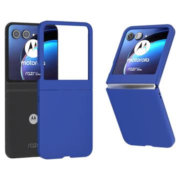 Motorola Razr 50 Kunststof Hoesje - Blauw
