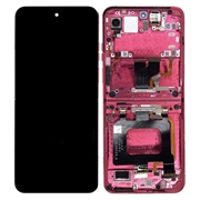 Motorola Razr 50 Ultra Front Cover & LCD Display - Hot Pink