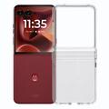 Motorola Razr 60 Krasbestendig Hybride Hoesje - Doorzichtig