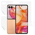 Motorola Razr 60 Ultra Full Cover Bescherming Set - Doorzichtig