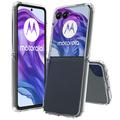 Motorola Razr 60 Ultra Krasbestendig Hybride Hoesje - Doorzichtig