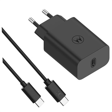 Motorola TurboPower 30 Stopcontact Lader met USB-C Kabel SJMC302 - 30W